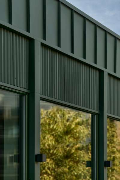 Modernes Büroumfeld in Gladsaxe in Stahlprofile gehüllt, Transformervej 14, 2860 Søborg, Dänemark